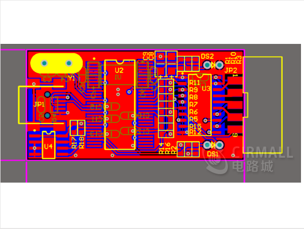 ALTERA FPGA CPLD下载器USB BLASTER AD版硬件原理图+PCB[2层]文件+CY7C68013A-56固件文件_百工联_工业互联网技术服务平台