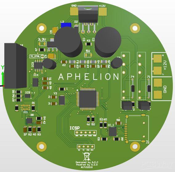 基于ATMega32设计的“Aphelion火箭队”飞行控制器电路方案（电路图+源码）_百工联_工业互联网技术服务平台