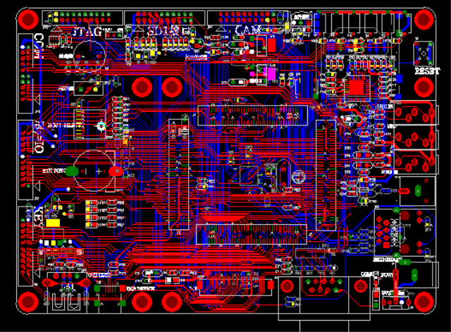 SAMSUNG ARM11 S3C6410底板 PADS设计硬件（原理图+PCB源码）_鹏程工联_工业互联网技术服务平台