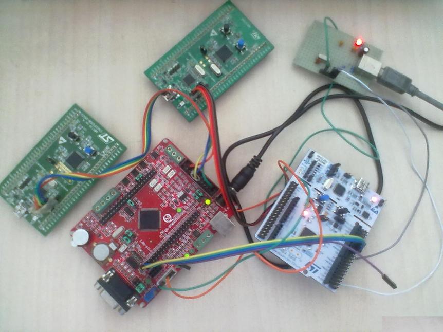 STM32F1和F302-NUCLEO SPI通信（操作讲解+程序源码）_百工联_工业互联网技术服务平台