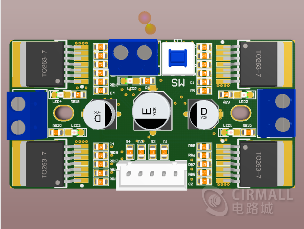 智能车电机驱动(BTN7971B)_鹏程工联_工业互联网技术服务平台