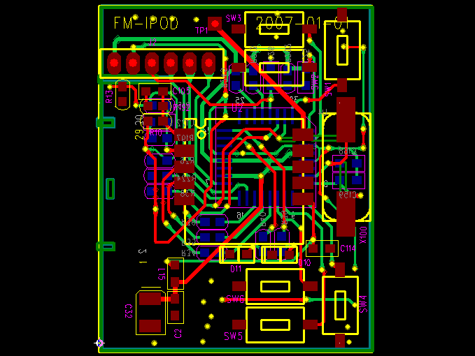 ipod_FMT8011 FM音频发射器（原理图+PCB+规格书+asm代码）_百工联_工业互联网技术服务平台