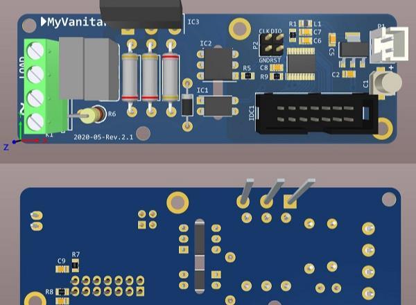 使用STM32的大功率独立数字AC调光器-主板_百工联_工业互联网技术服务平台