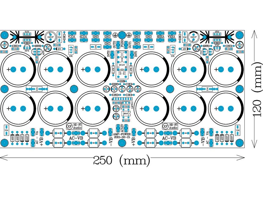 功放电源+前级电源保护板电路方案设计（pcb+电路图）_百工联_工业互联网技术服务平台