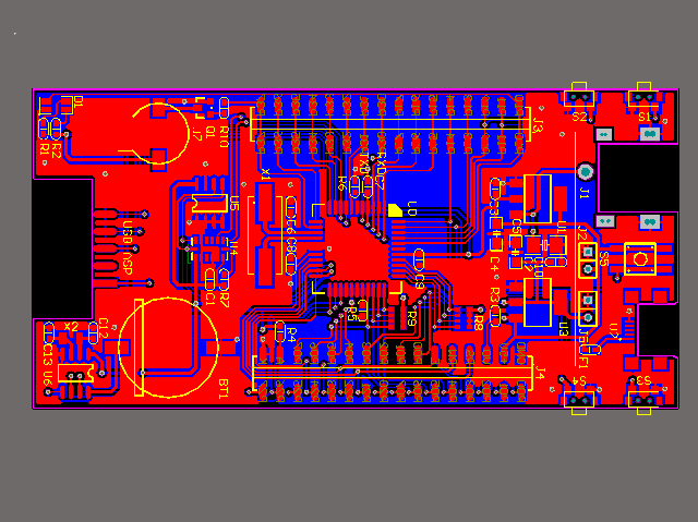 倾角检测角度测量计步器装置（原理图+PCB+程序）_百工联_工业互联网技术服务平台