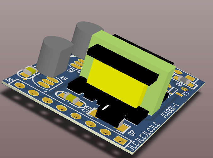 简单实用小功率DC-DC隔离电源模块原理图/PCB/Bom_百工联_工业互联网技术服务平台