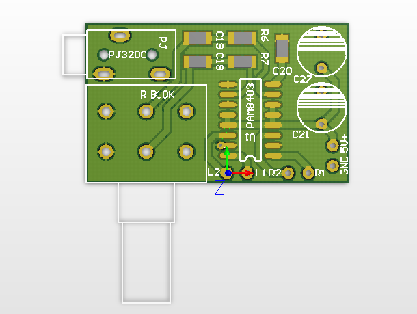 PAM8403功放PCB源文件_百工联_工业互联网技术服务平台