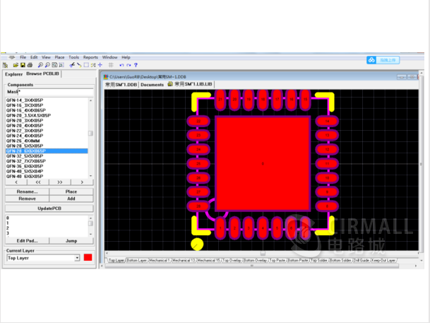 回流焊SMT表贴元器件 PCB封装库 Protel 99se DXP 器件封装库(500个封装)-6MB_百工联_工业互联网技术服务平台