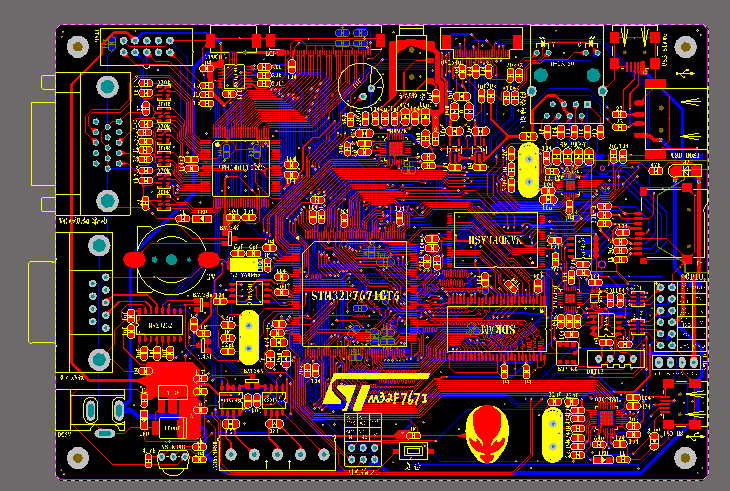 stm32f767 开发板原理图和PCB   _百工联_工业互联网技术服务平台