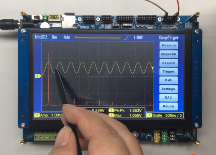 STM32数字示波器源码+数字信号处理教程、配套实例_鹏程工联_工业互联网技术服务平台