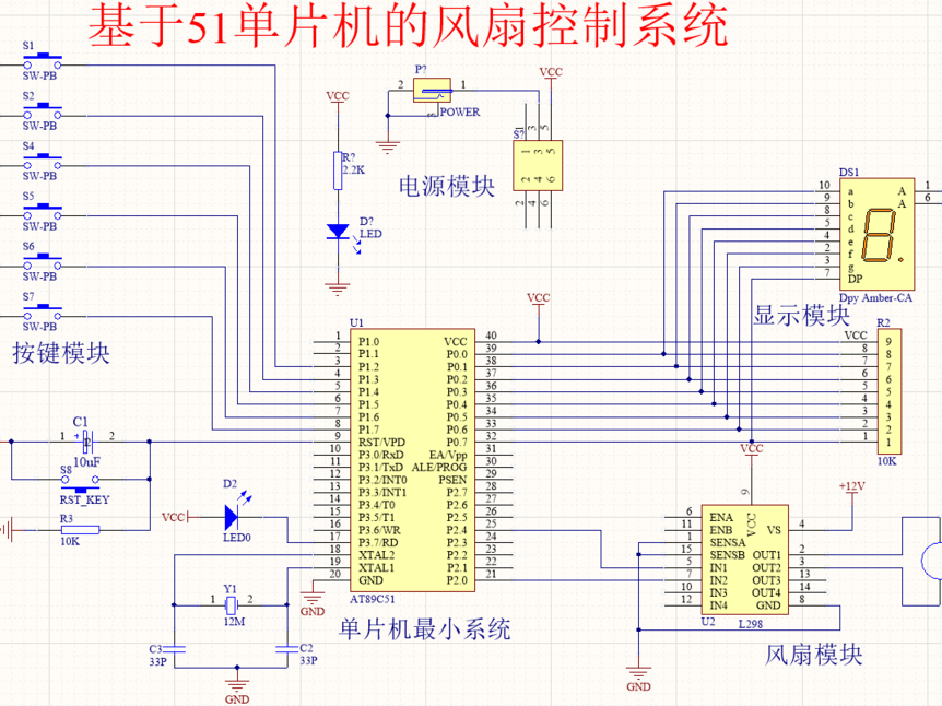 基于51单片机的简单风扇控制系统_百工联_工业互联网技术服务平台