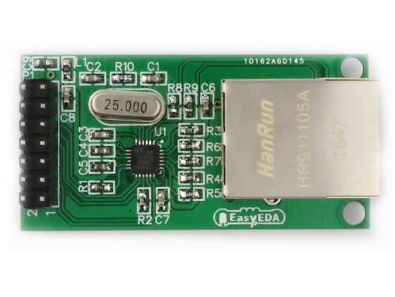 10M/100M 以太网模块电路原理图+PCB gerber文件+BOM清单_鹏程工联_工业互联网技术服务平台
