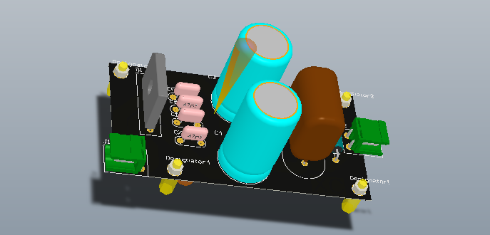 整流滤波电源电路方案设计（PCB工程源文件）_鹏程工联_工业互联网技术服务平台