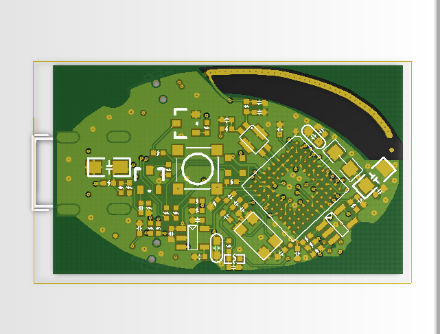 分享蓝牙耳机电路PCB工程文件+参考原理图_百工联_工业互联网技术服务平台