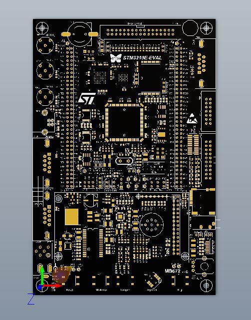 stm32f103zet6/stm32f103vet6开发板电路方案（pcb）_百工联_工业互联网技术服务平台