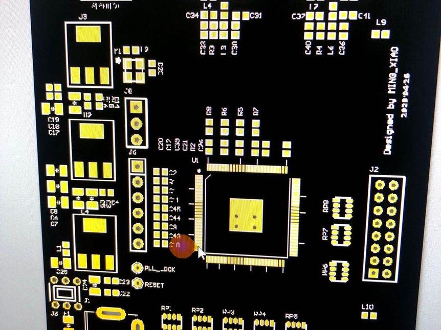 AD9910核心板电路方案设计（pcb）_百工联_工业互联网技术服务平台