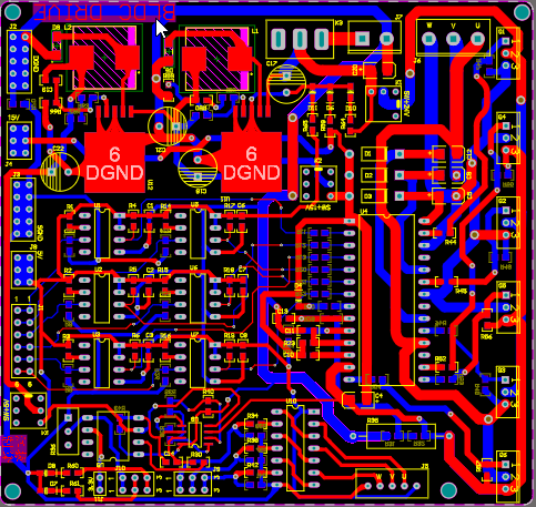 三相无刷直流电机（霍尔传感器）驱动电路，原理图+PCB+核心部分源码_百工联_工业互联网技术服务平台