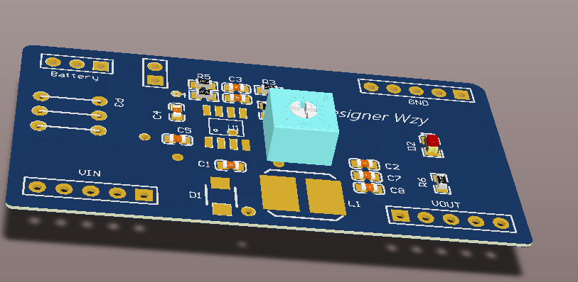 DC_DC降压模块， MP1593芯片（PCB、原理图以及封装库）_百工联_工业互联网技术服务平台