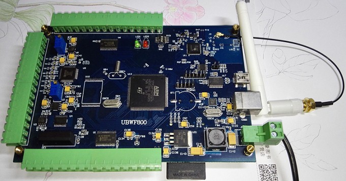 UBWF800数据采集卡,USB,WIFI,AD,DA,IO,PWM_鹏程工联_工业互联网技术服务平台