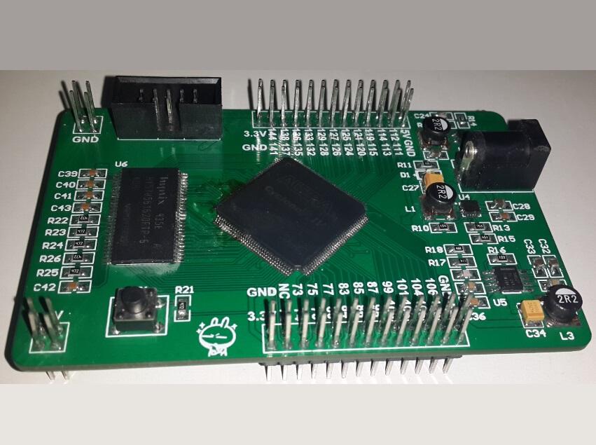 FPGA（CYCLONE IV）最小系统板带SDRAM/原理图PCB资料_百工联_工业互联网技术服务平台