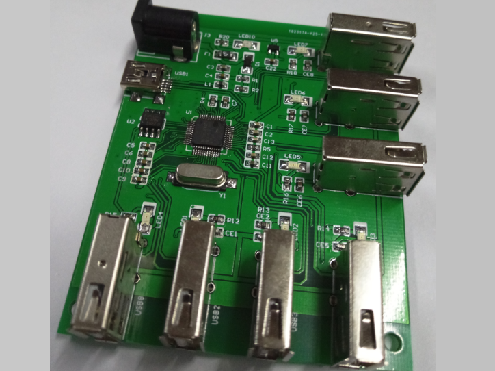 DIY制作FE2.1模块USB 2.0 HUB集线器设计，附原理图/PCB/BOM_百工联_工业互联网技术服务平台