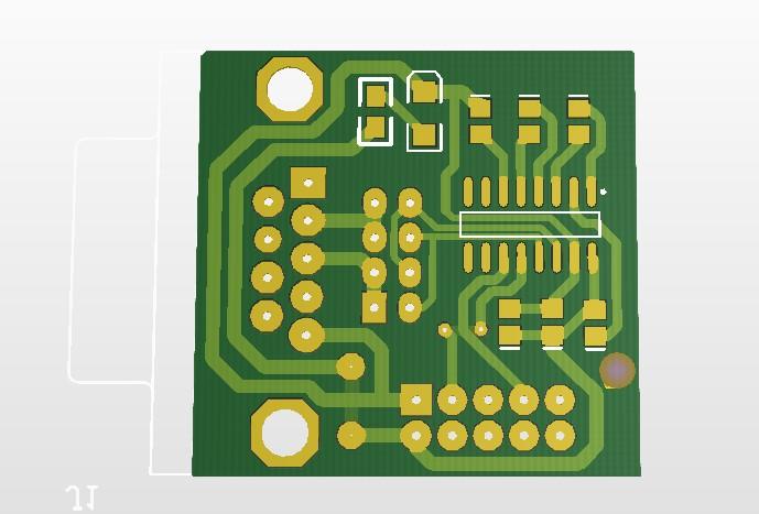 RS232串口通信电路+PCB源文件_百工联_工业互联网技术服务平台