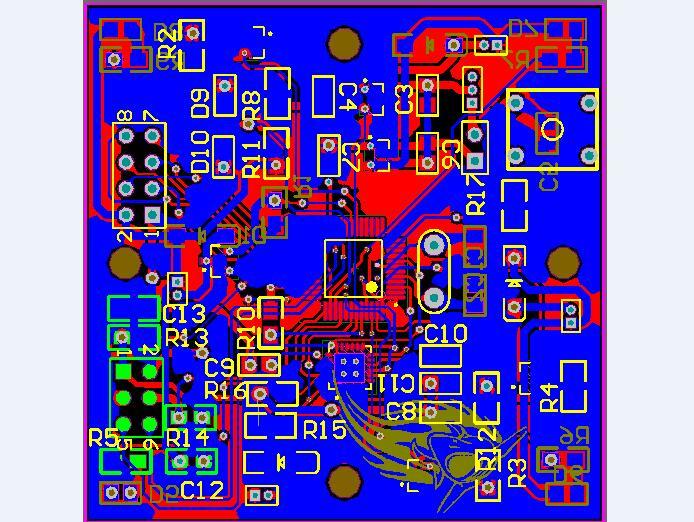 微型四轴飞行器的飞控板电路、PCB源文件（AD10）_百工联_工业互联网技术服务平台