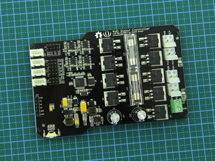 与Arduino兼容,15A 6-20V大电流电机驱动控制板全套资料_百工联_工业互联网技术服务平台