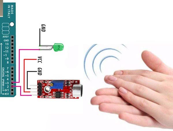 基于Arduino nano R3 diy一个拍手控制的自动灯_百工联_工业互联网技术服务平台