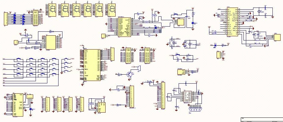 单片机系统开发单片机周边电路设计原理图设计_科技熊