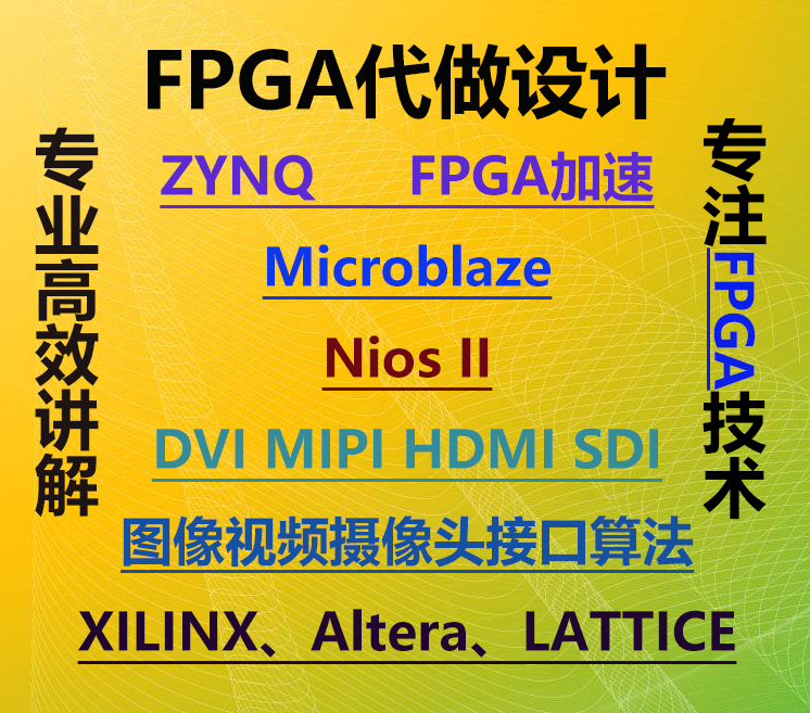 FPGA视频图像接口算法设计实现FPGA加速_Zeus电子工作室